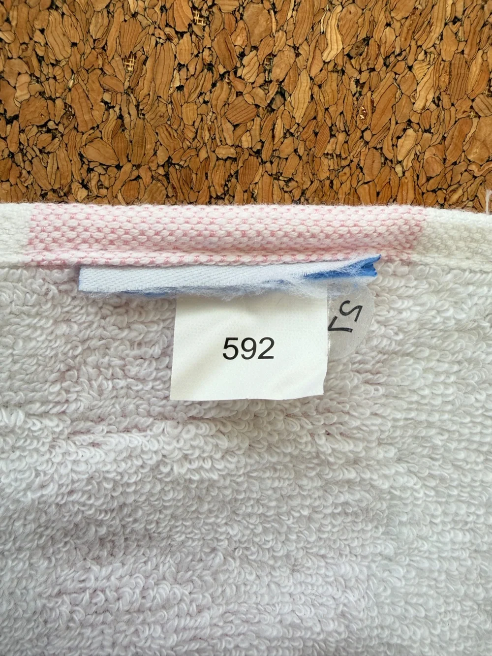 Weezie Packable Beach Towel Pink Punch Stripe